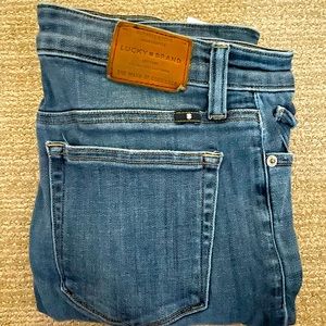Lucky Brand Ava Skinny Jeans with Fringe